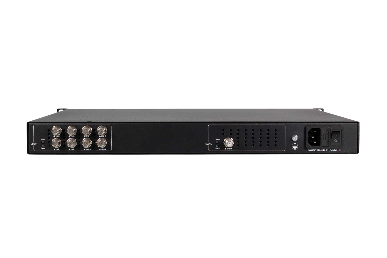 ψηφιακό headend με 8 εισόδους και ip